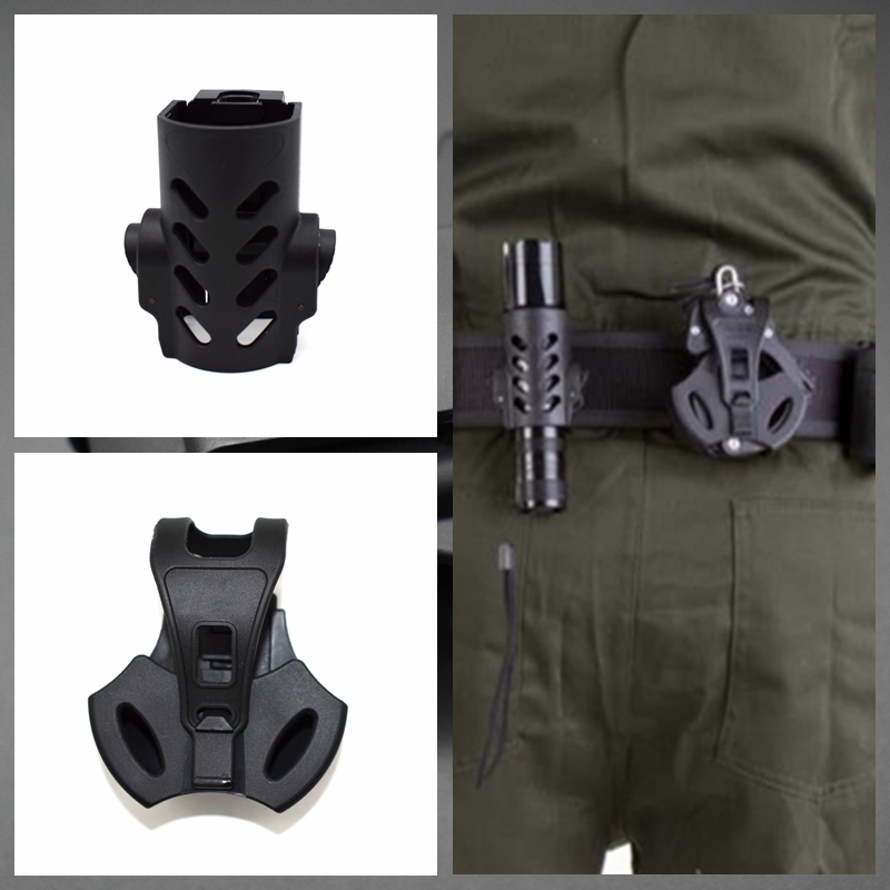 Edc Carry Case - Paintball Flashlight Pouch Case Tactical Open