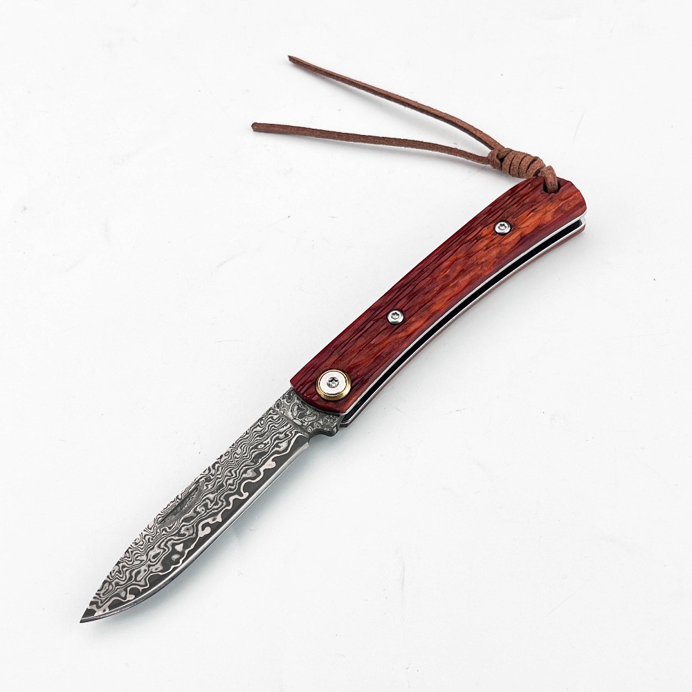 Edc Daily Carry - Top Quality Folding Pocket Knife Red
