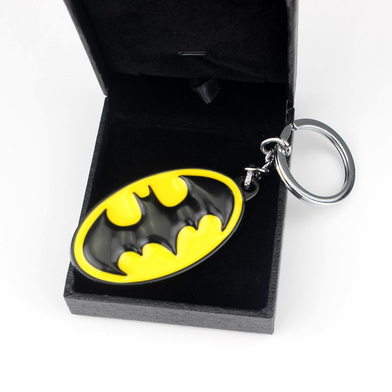 Creative Black And Yellow Oval - огляд і ціна Carabiner Keychain