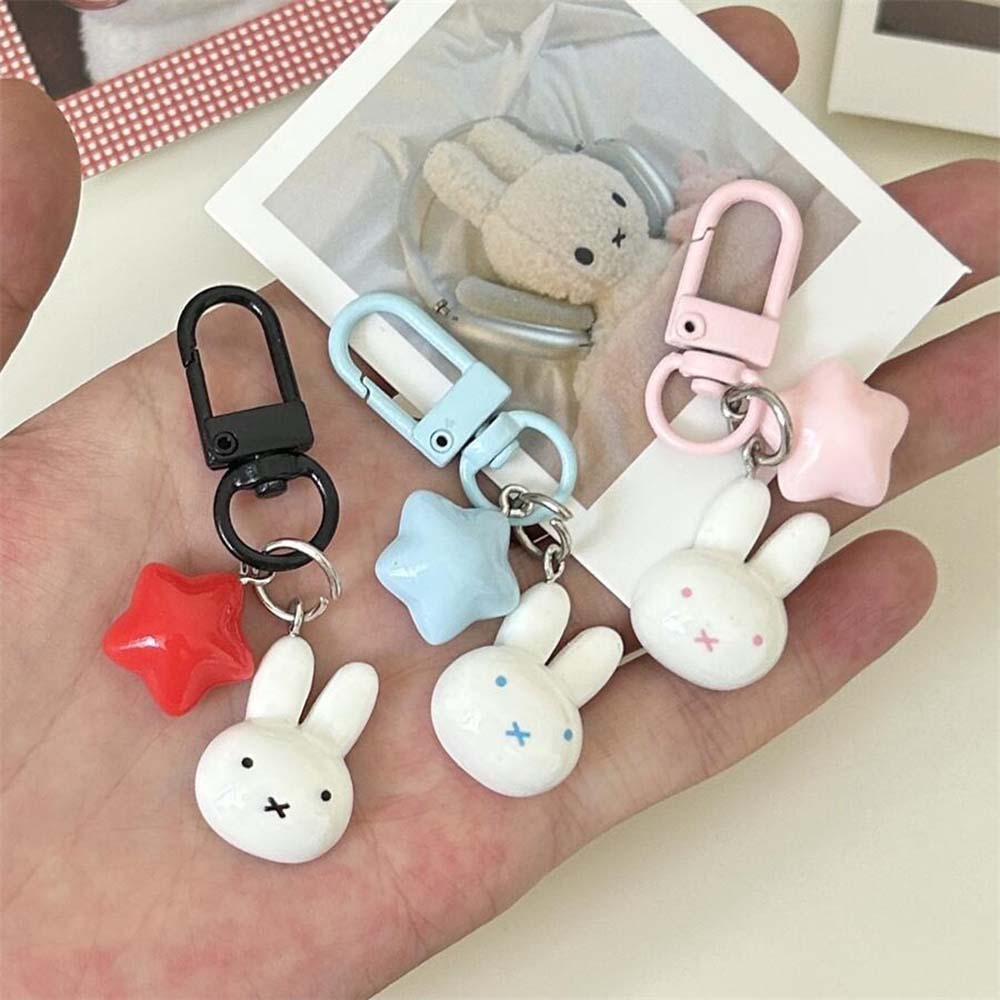 Miffy Rabbit Head Kawaii Cute  - огляд і ціна Carabiner Keychain