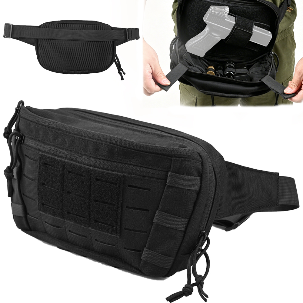 Tactical Pistol Waist Bag CCW  - огляд і ціна Edc Concealed Carry Fanny Pack