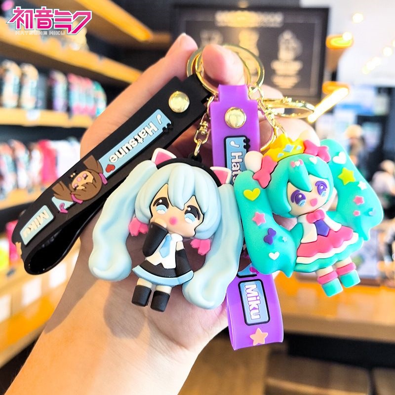 Hatsune Miku Keychain Cartoon  - огляд і ціна Carabiner Keychain