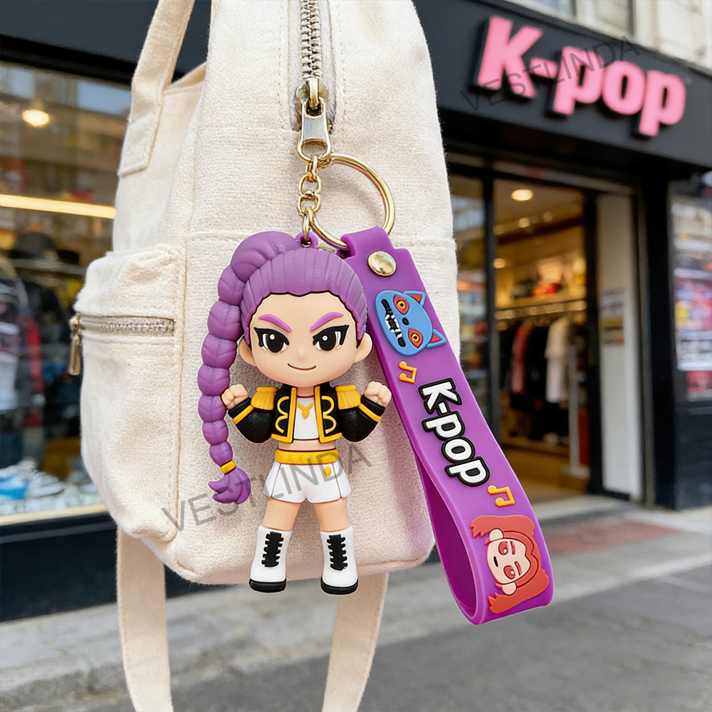 Hot-selling KPop Demon Hunter  - огляд і ціна Carabiner Keychain