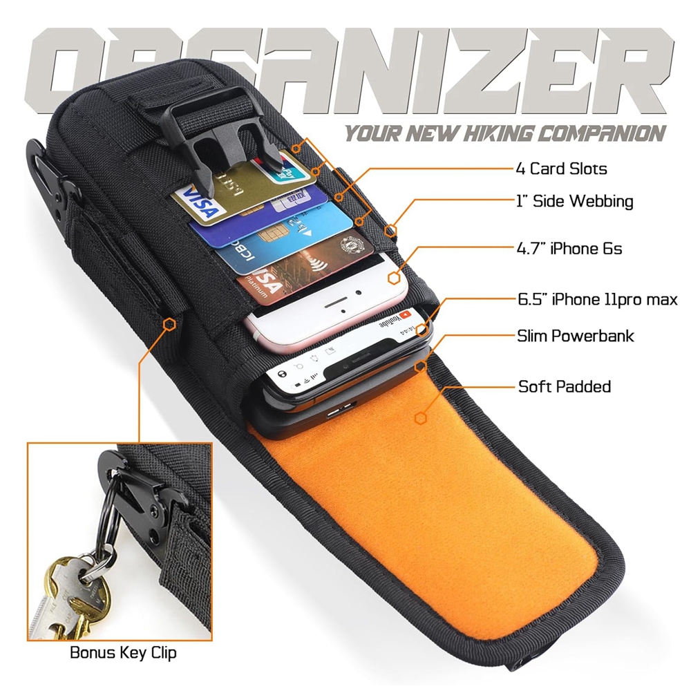 Tactical Phone Pouch Molle,Sma - огляд і ціна Edc Carry Fanny Pack