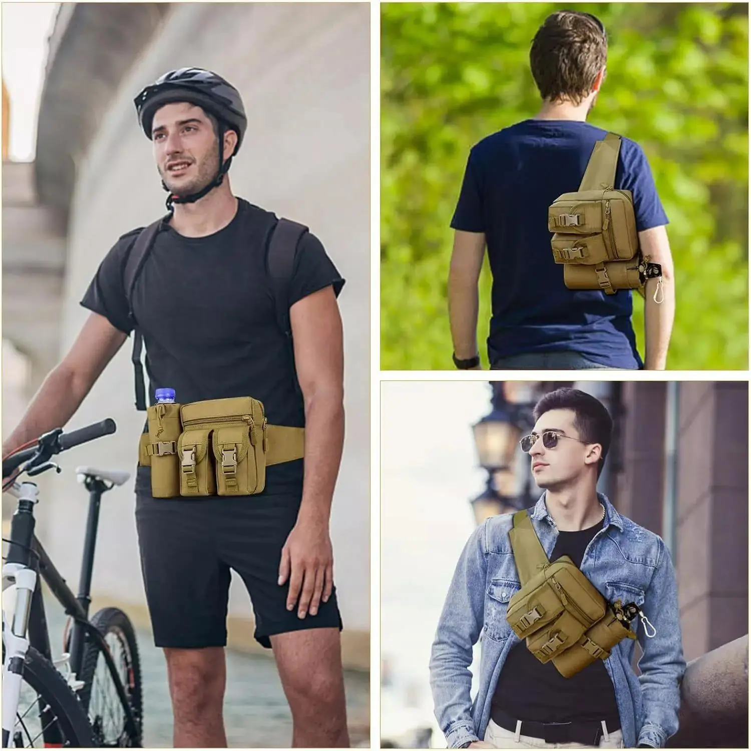 Tactical Fanny Pack for Men Co - огляд і ціна Edc Concealed Carry Fanny Pack