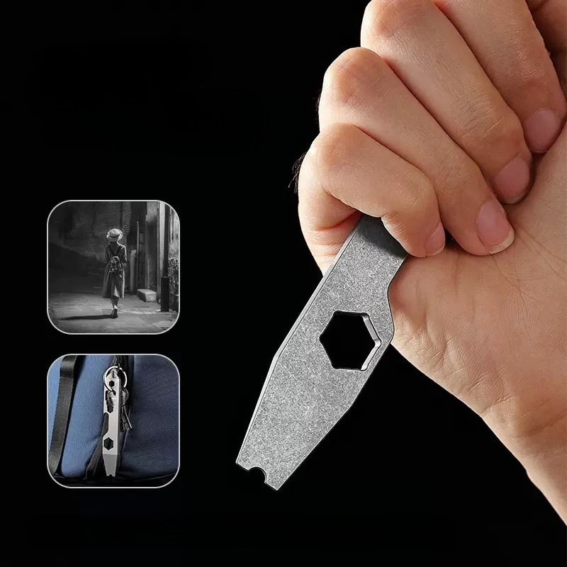 Titanium Alloy Mini Outdoor Mu - огляд і ціна Titanium Pry Bar