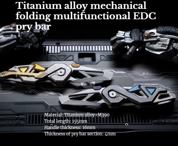 1PC NEW Outdoor Multifunctiona - огляд і ціна Titanium Pry Bar