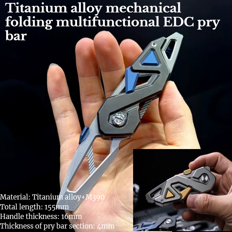 1PC NEW Outdoor Multifunctiona - огляд і ціна Titanium Pry Bar