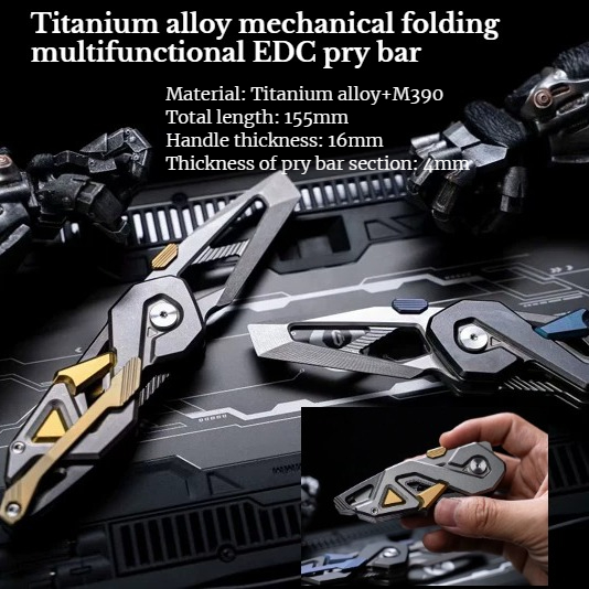 1PC NEW Outdoor Multifunctiona - огляд і ціна Titanium Pry Bar