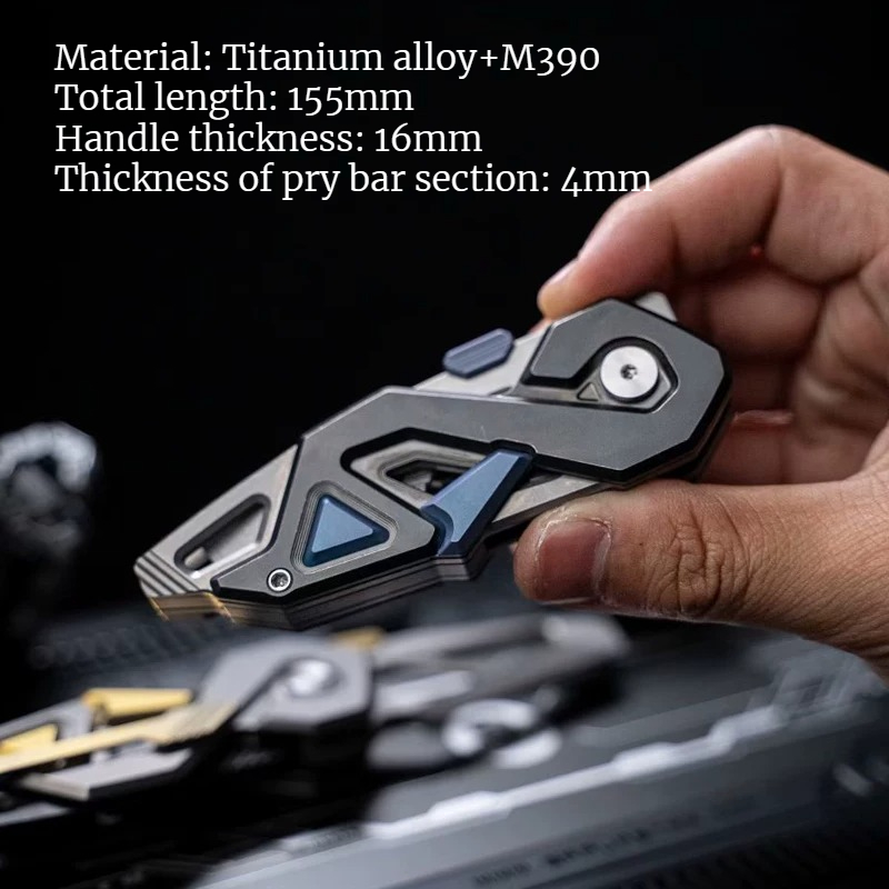 1PC NEW Outdoor Multifunctiona - огляд і ціна Titanium Pry Bar