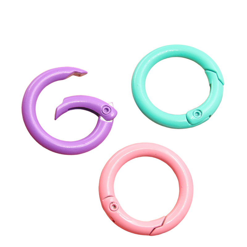 5-20pcs Colorful Spring O Ring - огляд і ціна Carabiner Keychain