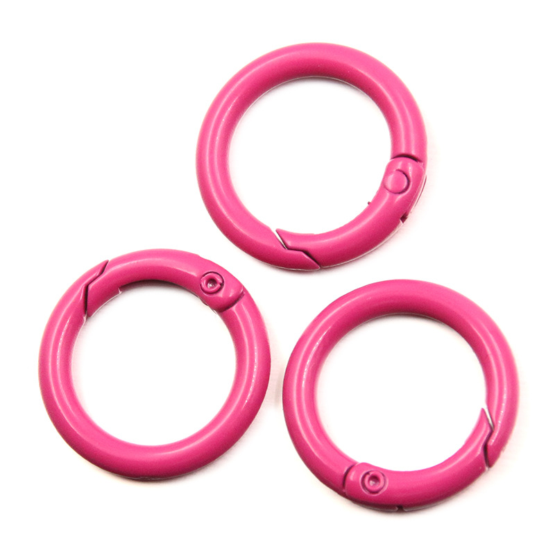 5-20pcs Colorful Spring O Ring - огляд і ціна Carabiner Keychain
