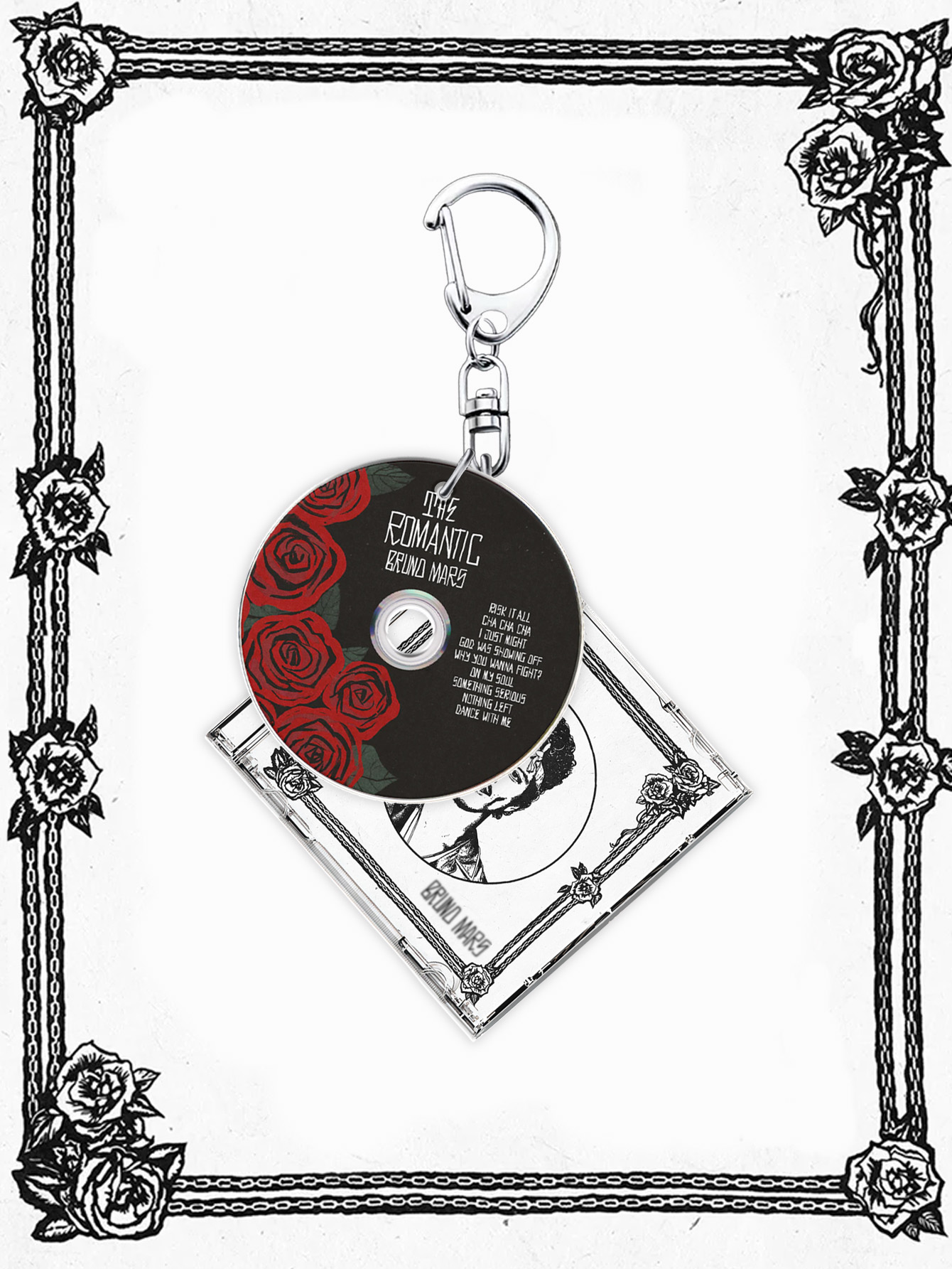 Bruno Keychain，The Romantic，Ma - огляд і ціна Carabiner Keychain