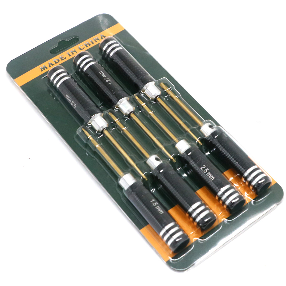 7pcs Titanium Plating Mini Pre - огляд і ціна Micro Screwdriver Kit