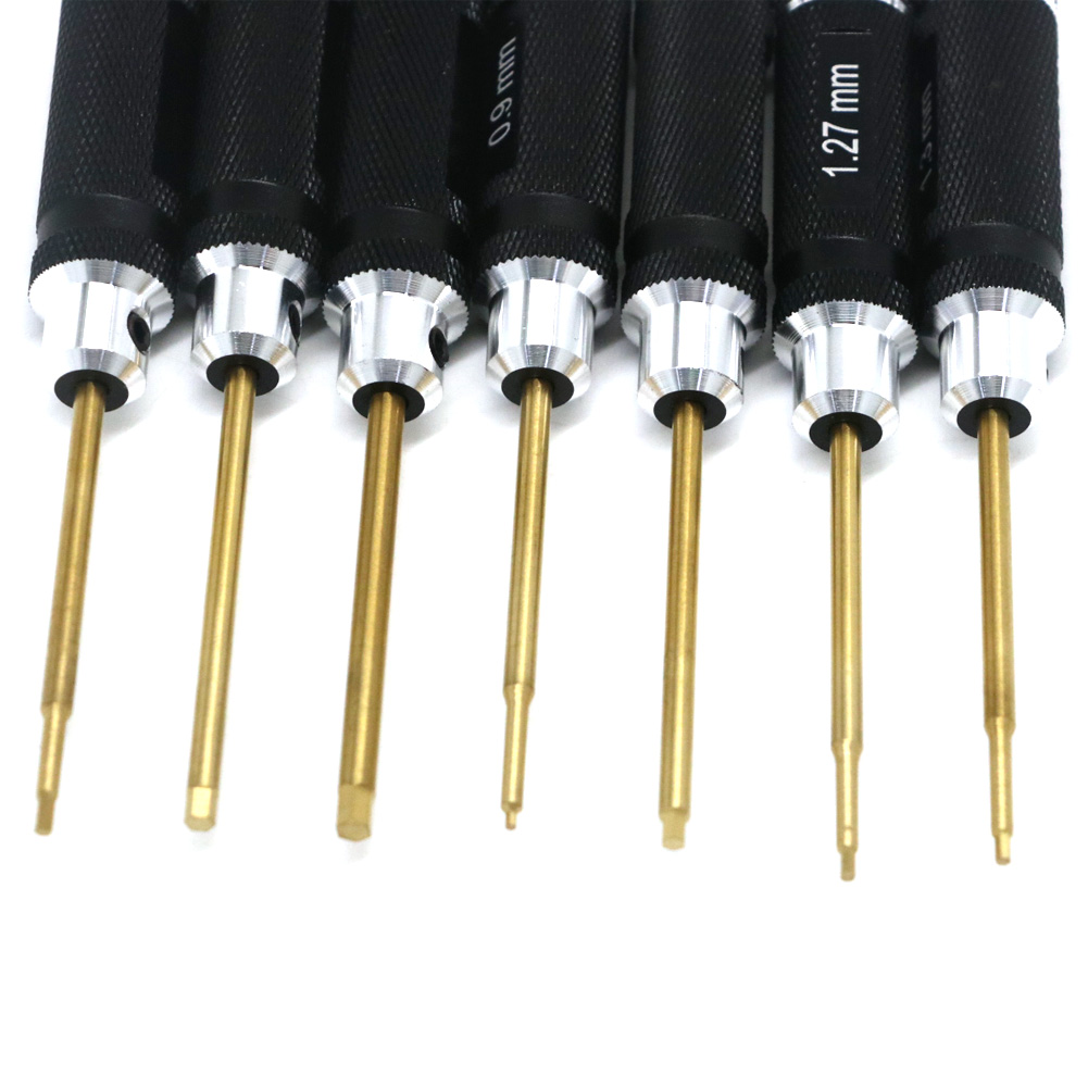 7pcs Titanium Plating Mini Pre - огляд і ціна Micro Screwdriver Kit
