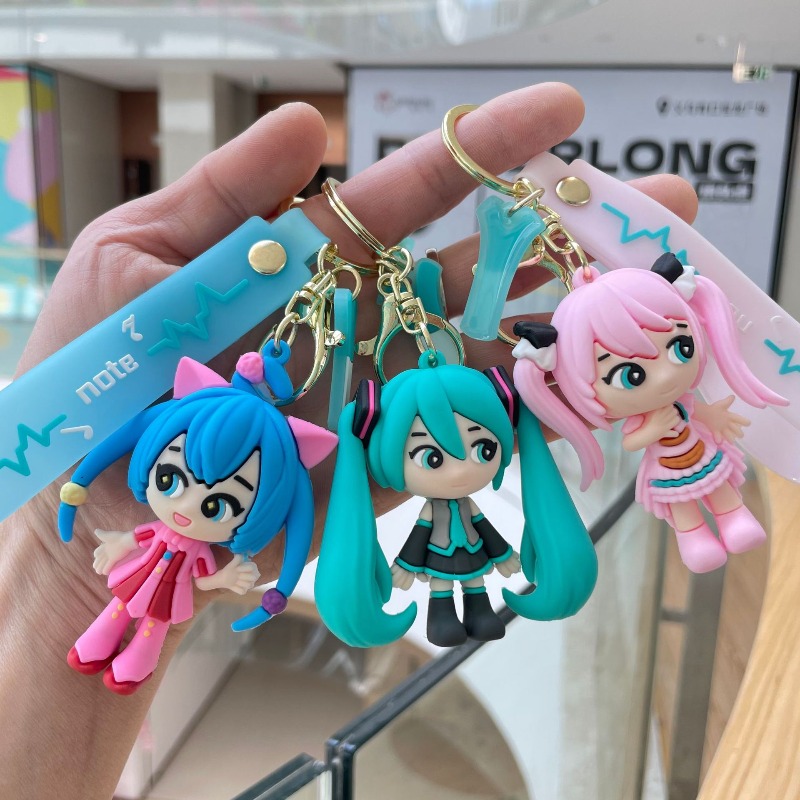 Hatsune Miku Keychain New Crea - огляд і ціна Carabiner Keychain