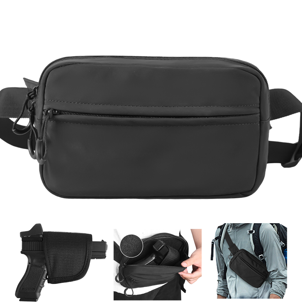 Tactical Crossbody Bag Pistol  - огляд і ціна Edc Concealed Carry Fanny Pack