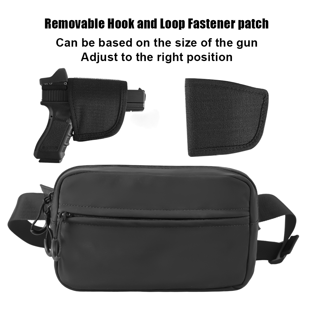 Tactical Crossbody Bag Pistol  - огляд і ціна Edc Concealed Carry Fanny Pack