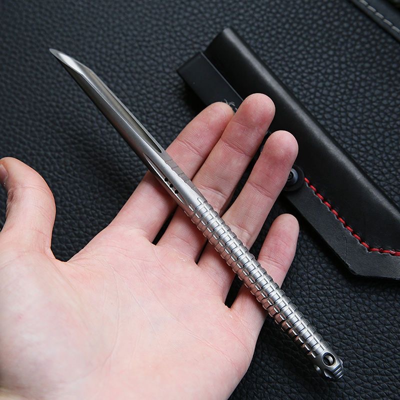 197mm Large Straw TC4 Titanium - огляд і ціна Titanium Pry Bar