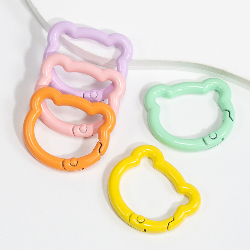 5pcs Cute Heart Cat Keychain R - огляд і ціна Carabiner Keychain