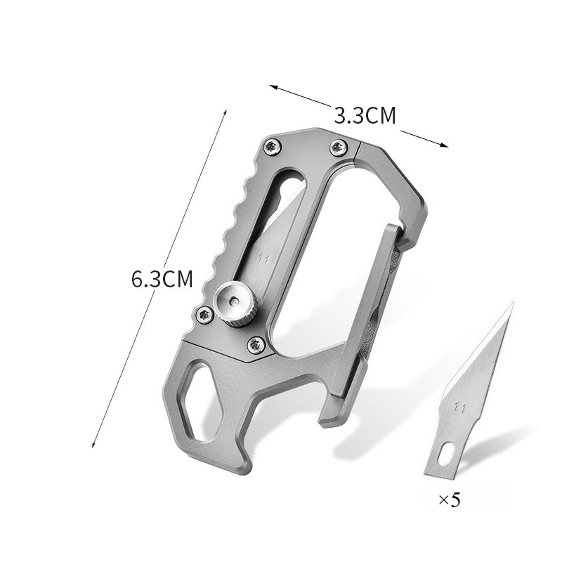 Titanium Alloy EDC Portable Ke - огляд і ціна Edc Carry Backpack