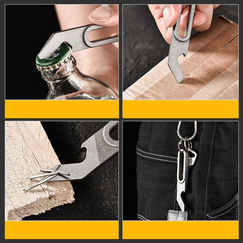 Titanium Alloy Multifunctional - огляд і ціна Titanium Pry Bar